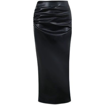 Women's Pu High Waist Skirt - Eve's High Fashion LLC