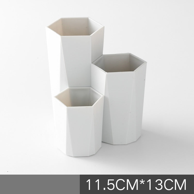 Small Hexagon Cosmetic Storage - Eve's High Fashion LLC