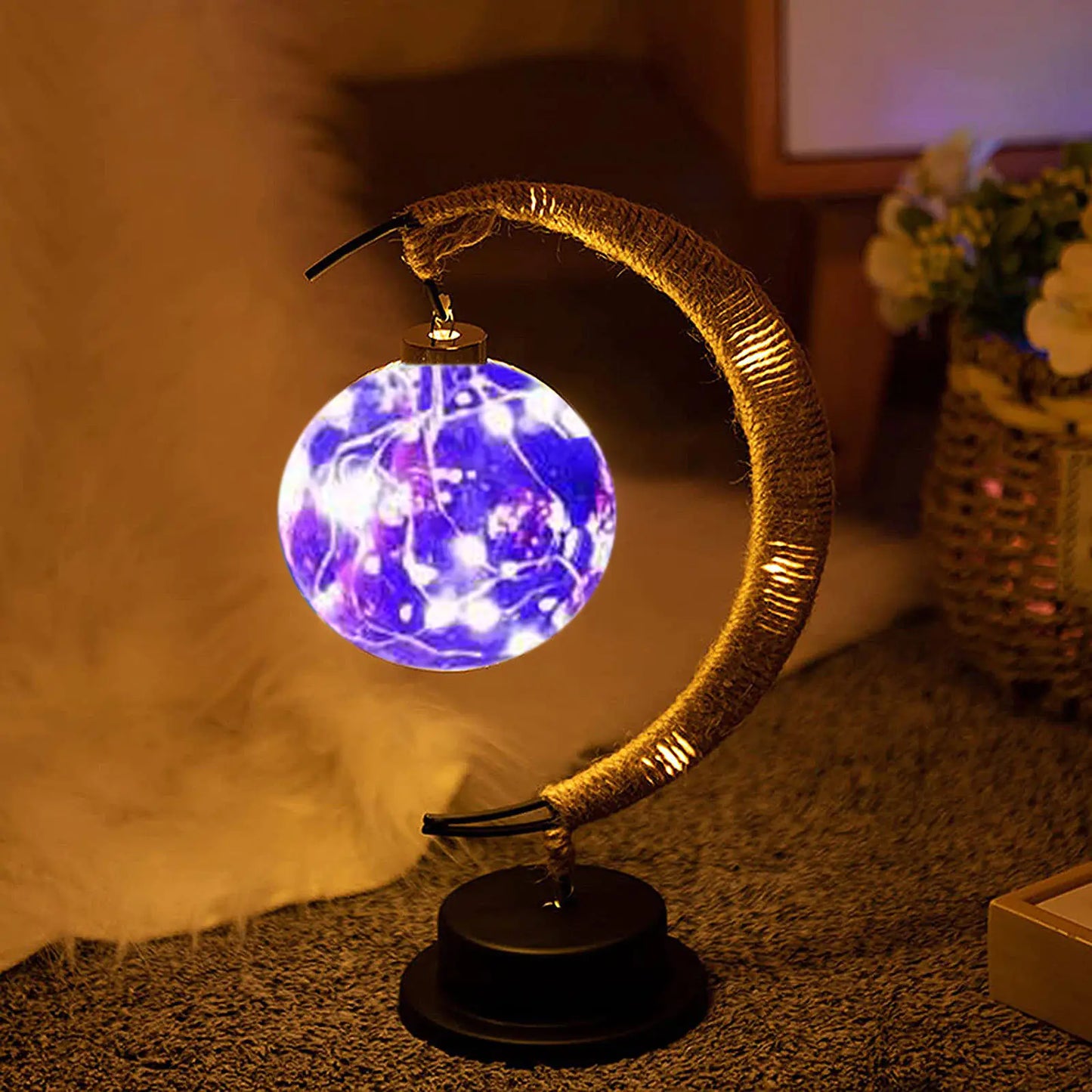 3D Moon LED Moon Lamp - Eve's High Fashion LLC
